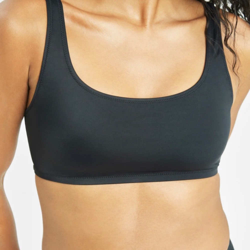 Lively, All You swim bralette, black, small, NWT